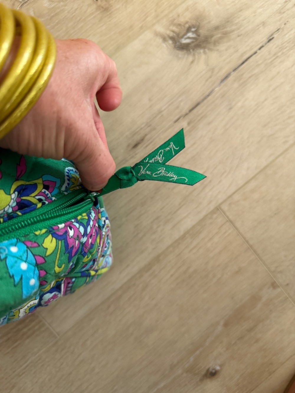 Vera Bradley bag green - Picture 3 of 3